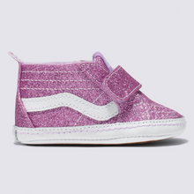 Load image into Gallery viewer, VANS SK8-HI CRIB | GLITTER LILAC