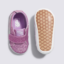 Load image into Gallery viewer, VANS SK8-HI CRIB | GLITTER LILAC