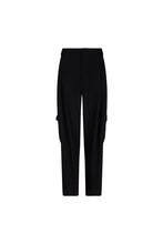 Load image into Gallery viewer, CARGO CHIC PANTS  BLACK CHPTR.S