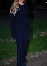 Load image into Gallery viewer, CARMEN TIE DRESS | MIDNIGHT BLUE DESIGNERS REMIX
