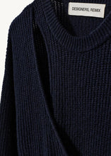 Load image into Gallery viewer, CARMEN TIE DRESS | MIDNIGHT BLUE DESIGNERS REMIX