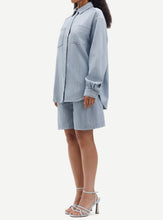 Load image into Gallery viewer, SAELEANOR SHIRT | BREEZE BLUE SAMSOE SAMSOE