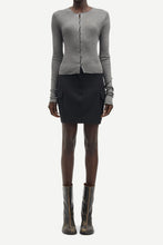 Load image into Gallery viewer, SAMAJ SKIRT | BLACK SAMSOE SAMSOE