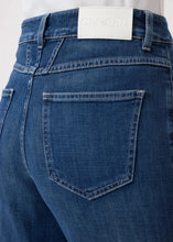 Load image into Gallery viewer, GLOW-UP WIDE JEANS | DARK BLUE