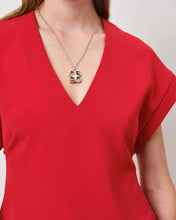 Load image into Gallery viewer, HENNE TOP | BRIGHT RED DANTE6