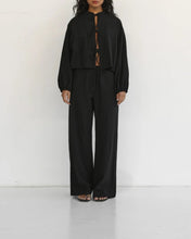Load image into Gallery viewer, ZEFIR'CL TROUSERS | BLACK CLUB L'AVENIR