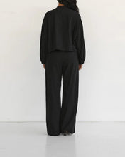 Load image into Gallery viewer, ZANE'CL BLOUSE | BLACK CLUB L'AVENIR