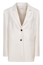 Load image into Gallery viewer, JULIAN OVERSIZED SINGLE BREASTED BLAZER | OFF WHITE