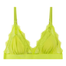 Load image into Gallery viewer, LOVE LACE BRALETTE | LIME LOVE STORIES INTIMATES