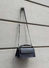 Load image into Gallery viewer, LEO HANDBAG | CHARCOAL ZARINA ROUGE AT MELLOW CONCEPT