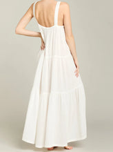 Load image into Gallery viewer, SAINT REMY BOHEMIAN STRAP DRESS | OFF WHITE MAISON SAINT JULIEN