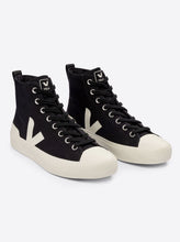 Load image into Gallery viewer, VEJA WATA II HIGH CANVAS | BLACK PIERRE