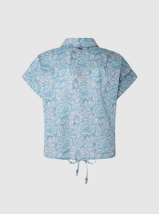 MER COTTON CAMBRIC | WAVE BLUE PEPE JEANS