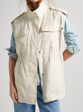 Load image into Gallery viewer, TILDA RUSTIC COTTON BLEND  | MOUSSE WHITE PEPE JEANS