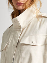 Load image into Gallery viewer, TILDA RUSTIC COTTON BLEND  | MOUSSE WHITE PEPE JEANS