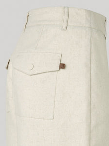 TILLY RUSTIC COTTON BLEND |MOUSSE WHITE PEPE JEANS
