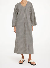 Load image into Gallery viewer, CALYNN DRESS | BLACK MONOGRAM BY MALENE BIRGER