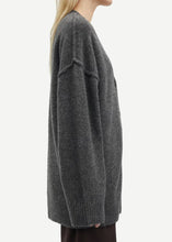 Load image into Gallery viewer, SACELESTE CARDIGAN | BLACK OYSTER SAMSOE SAMSOE