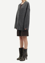 Load image into Gallery viewer, SACELESTE CARDIGAN | BLACK OYSTER SAMSOE SAMSOE