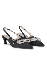 Load image into Gallery viewer, SHAY SUEDE SPARKLE PUMPS | RAVEN DANTE6