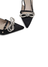 Load image into Gallery viewer, SHAY SUEDE SPARKLE PUMPS | RAVEN DANTE6