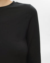 Load image into Gallery viewer, SLFMANJA LS O-NECK | BLACK SELECTED