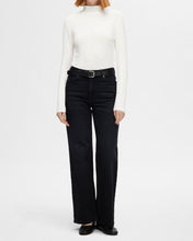 Load image into Gallery viewer, SLFMANJA LS HIGH NECK | SNOW WHITE SELECTED