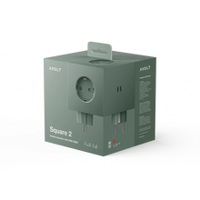 Load image into Gallery viewer, SQUARE 2 USB C (30W) | OAK GREEN AVOLT