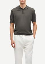 Load image into Gallery viewer, SAROWAN KNIT POLO | BELUGA