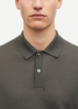 Load image into Gallery viewer, SAROWAN KNIT POLO | BELUGA