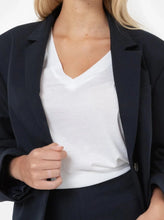 Load image into Gallery viewer, JULIAN OVERSIZED SINGLE BREASTED BLAZER | NIGHT SKY BLUE AME