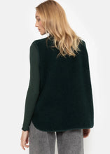 Load image into Gallery viewer, MADISON SLEEVELESS WOOL JACKET | DARK GREEN AME