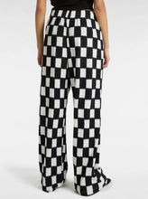 Load image into Gallery viewer, BENTON CHECKER EASY PANT | BLACK/MARSHMALLOW VANS