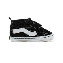 Load image into Gallery viewer, SK8-HI CRIB | BLACK /TRUE WHITE VANS