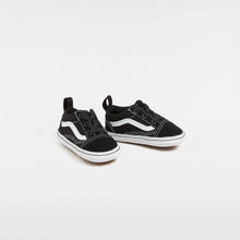 Load image into Gallery viewer, OLD SKOOL CRIB | BLACK/TRUE WHITE VANS