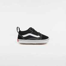 Load image into Gallery viewer, OLD SKOOL CRIB | BLACK/TRUE WHITE VANS