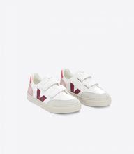 Load image into Gallery viewer, KIDS V-12 CHROMEFREE LEATHER | WHITE MULTICO NACRE