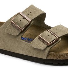 Load image into Gallery viewer, ARIZONA SUEDE LEATHER | TAUPE (NARROW) BIRKENSTOCK