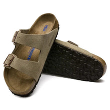 Load image into Gallery viewer, ARIZONA SUEDE LEATHER | TAUPE (NARROW) BIRKENSTOCK