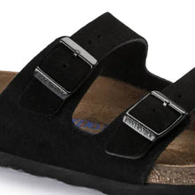 Load image into Gallery viewer, ARIZONA SUEDE LEATHER | BLACK (NARROW) BIRKENSTOCK