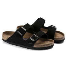 Load image into Gallery viewer, ARIZONA SUEDE LEATHER | BLACK (NARROW) BIRKENSTOCK