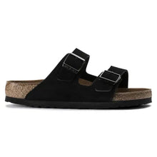 Load image into Gallery viewer, ARIZONA SUEDE LEATHER | BLACK (NARROW) BIRKENSTOCK