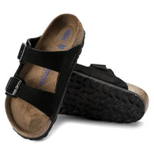 Load image into Gallery viewer, ARIZONA SUEDE LEATHER | BLACK (NARROW) BIRKENSTOCK