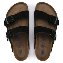 Load image into Gallery viewer, ARIZONA SUEDE LEATHER | BLACK (NARROW) BIRKENSTOCK