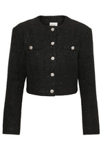 Load image into Gallery viewer, YOUSEFINEGZ JACKET  | BLACK GESTUZ