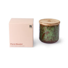 Load image into Gallery viewer, CERAMIC SCENTED CANDLE | FLORAL BOUDOIR HK LIVING