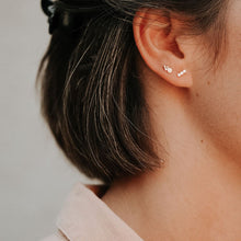 Load image into Gallery viewer, BOUCLE D'OREILLE KIM | PLAQUE OR TIROIR DE LOU