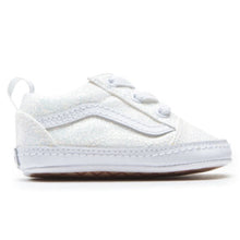 Load image into Gallery viewer, VANS OLD SKOOL CRIB | GLITTER WHITE