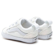 Load image into Gallery viewer, VANS OLD SKOOL CRIB | GLITTER WHITE