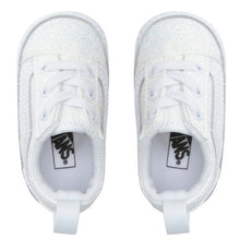 Load image into Gallery viewer, VANS OLD SKOOL CRIB | GLITTER WHITE
